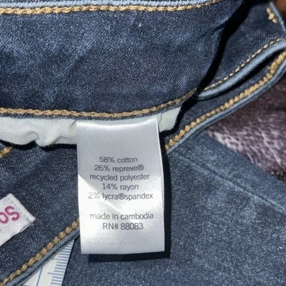 Womens Super High-Rise Ultimate Jegging Size 25 Distressed Denim Stretch Fabric - Picture 3 of 8